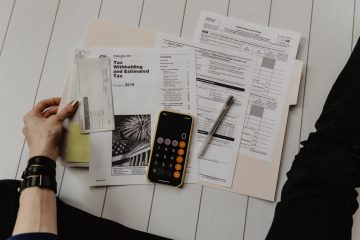 Government employee reviewing persal loan payslip documents South Africa
